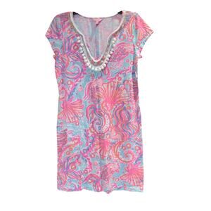 Lilly Pulitzer Harper Shift Dress in Too Much Bubbly Size Medium